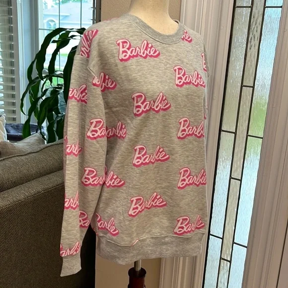 BARBIE Sweatshirt, NWT - Picture 3 of 8